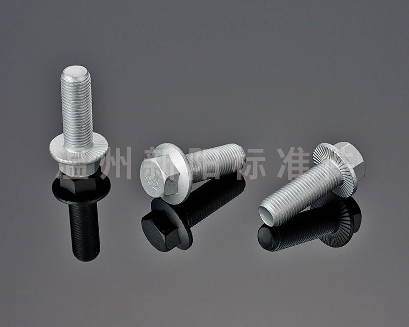 -Q180 -Q181 -外六角法蘭螺栓 -銀色達克羅 -10.9級 法蘭螺栓