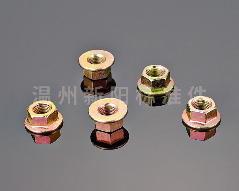 -6187 鐵片鎖緊 -6187壓三點鎖緊 -非標螺母 -彩鋅 -藍白鋅