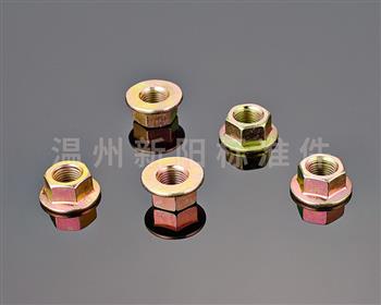 -6187 鐵片鎖緊 -6187壓三點(diǎn)鎖緊 -非標(biāo)螺母 -彩鋅 -藍(lán)白鋅